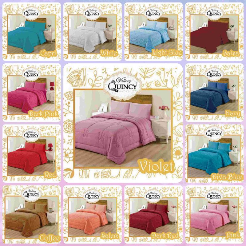 Bedcover Valery Quincy Polos Set Motif Emboss Jacquard