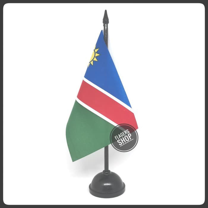 

Bendera Meja Tanzania + Tiang Kayu