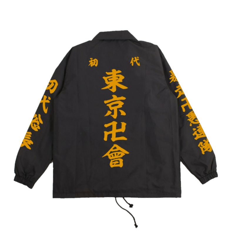 Jaket Coach Anime Tokyo Revengers/Jacket Coach Tokyo Manji Size M L XL XXL