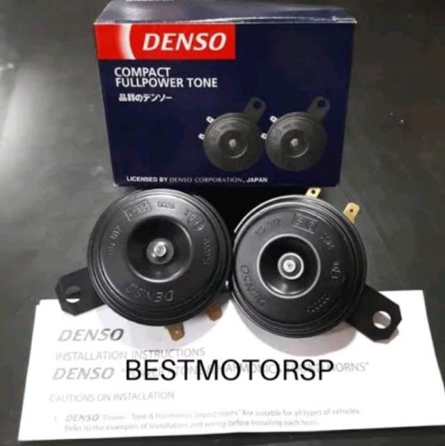 Klakson Denso Original bulat Satu pasang suara Avansa