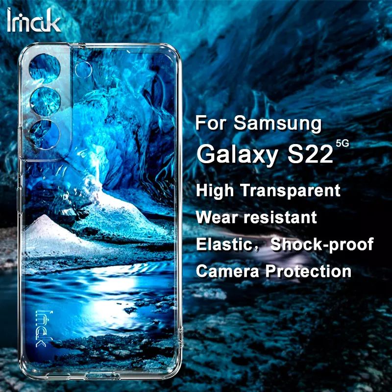 iMak Clear Case Samsung Galaxy S22 S23 / Plus / Ultra 5G Transparan Softcase UX-5