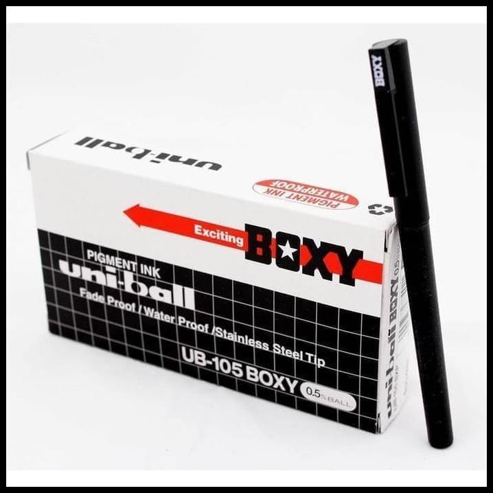 

Force | Pulpen / Ballpoint Boxy Uniball / Uni Ball Ub-105 (12Pcs)