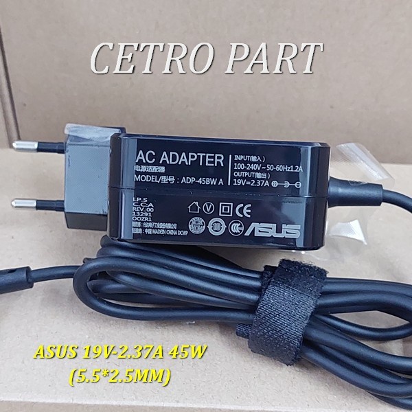 Adaptor Charger Laptop Asus X454W X454WA X454Y X454YA X454L X454LA 45W
