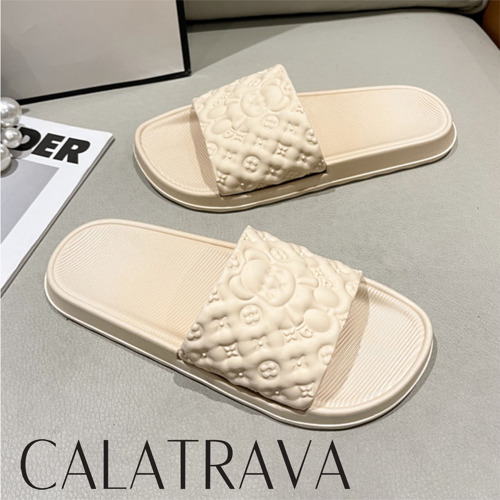 Sandal Jelly Wanita Calatrava Sendal Wanita Beruang Sandal Slop Anti Slip Wanita | V202-A39