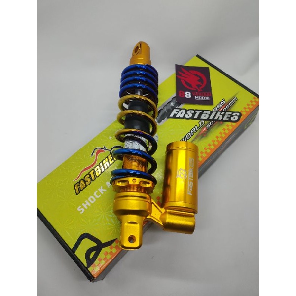 Shockbreaker Matic Fastbikes Twotone 310MM Tabung Bawah - Shock Tabung Bawah Fastbikes 310MM Matic Beat Mio Scoopy Twotone