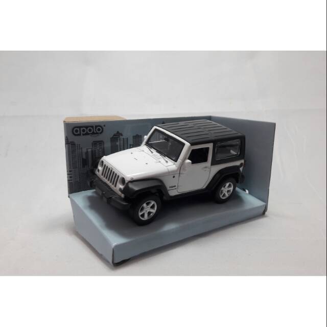 Jeep Wrangler Putih Diecast Apolo Msz