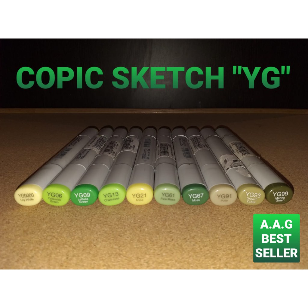 

COPIC SKETCH "YG