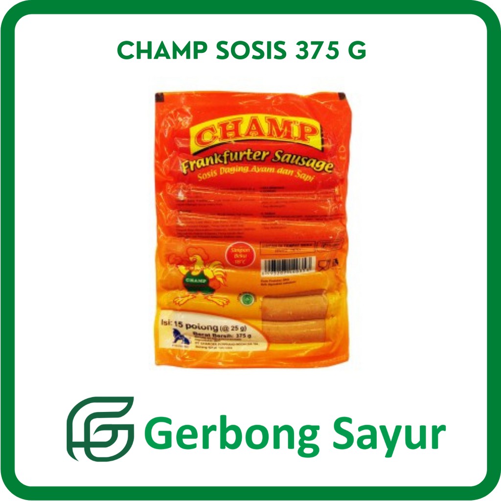 

Frozen Food Champ Sosis 375g