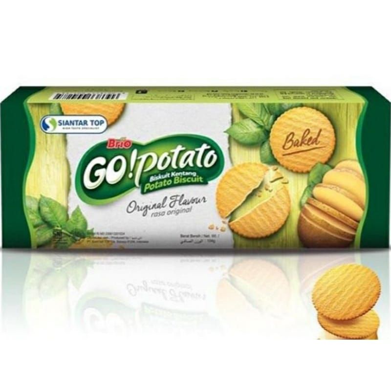 

Brio Go Potato Biskuit Kentang 60g pck