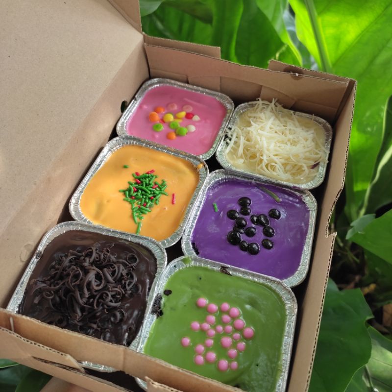 

DESSERT BOX 6 RASA / BROWNIS LUMER / BRONIS / BROWNIES