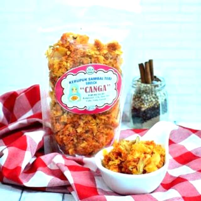 

Termurah keripik sambal canga