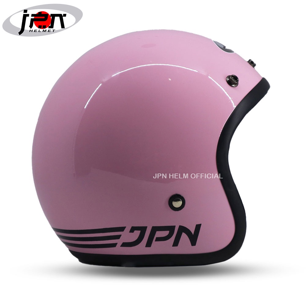 Helm JPN Retro Pink Glossy HELM JPN ORIGINAL