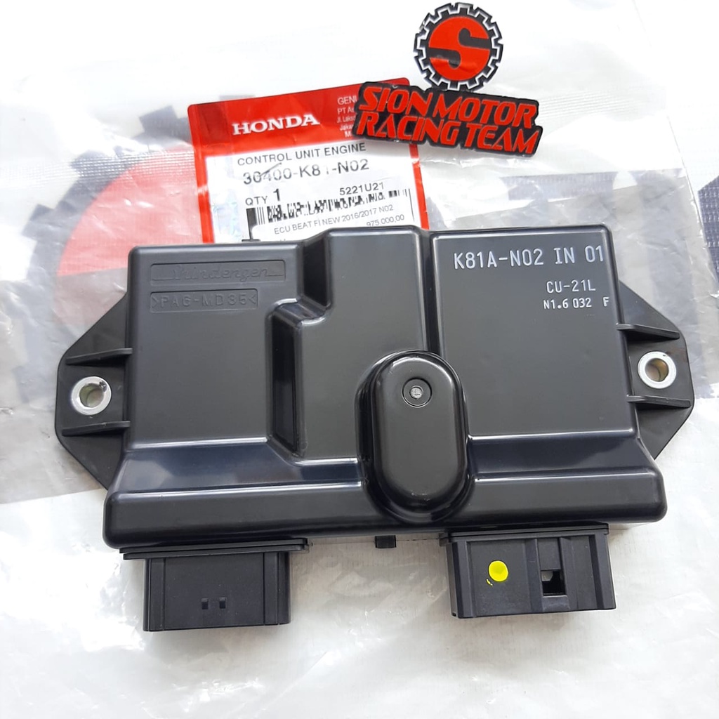 CDI Ecu Ecm / Control Unit Engine Honda Beat New Fi ESP 2016/2017 Original Honda Genuine Part Kode P