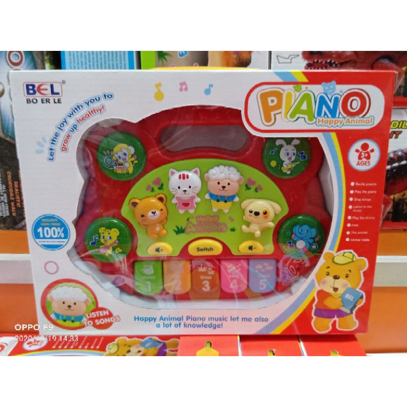 Mainan Anak bayi Piano Hewan suara Piano bayi