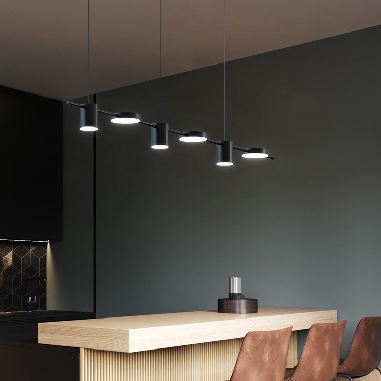 Nordic dipimpin restoran chandelier yang modern ruang 