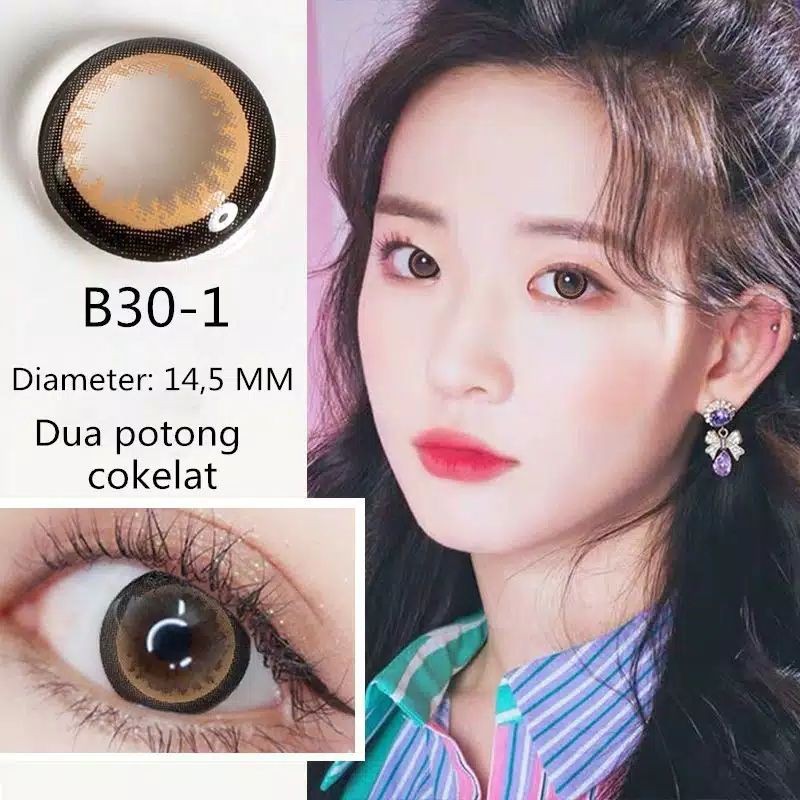 Softlens Black ring B30-5 B30-1 / normal/Minus