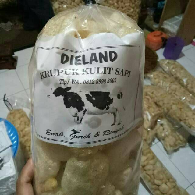 

Kerupuk kulit sapi DIELAND