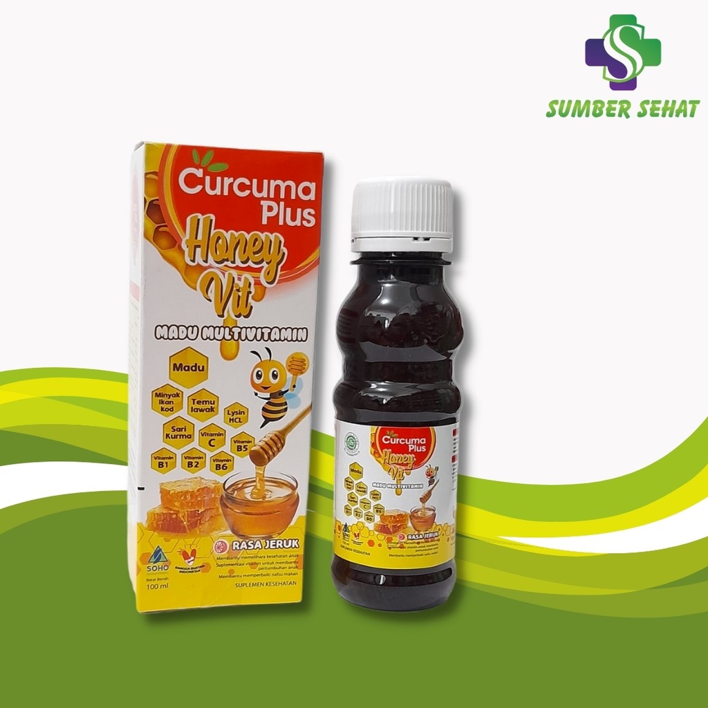 CURCUMA PLUS HONEY VIT JERUK 100 ML