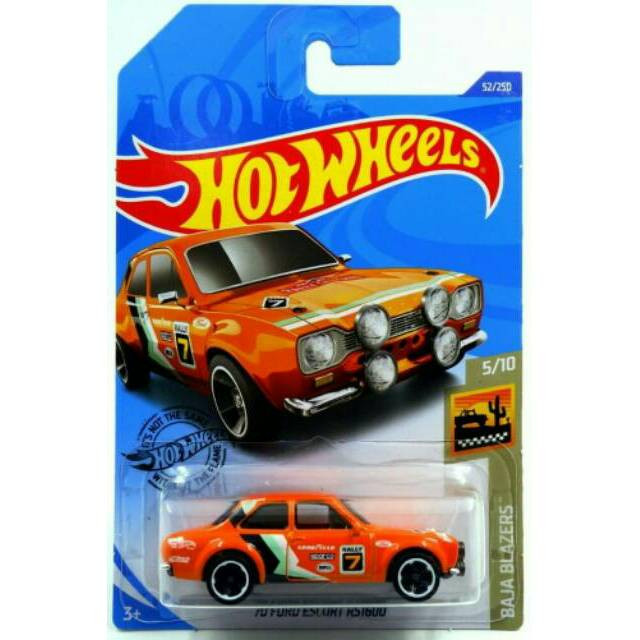 ford escort hot wheels 2019