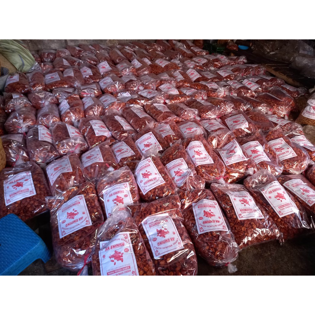 

Emping Pedas Manis Harga Grosir 5kg