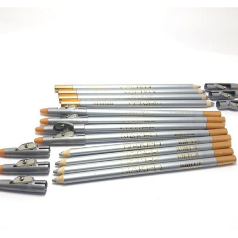 PENSIL ALIS NAKED SILVER HARGA 1 PCS