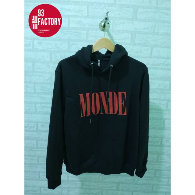 Hoodie Jaket HnM H M Original Black Monde Pullover Hoodie Jaket HnM H M Original Black Monde Pullover