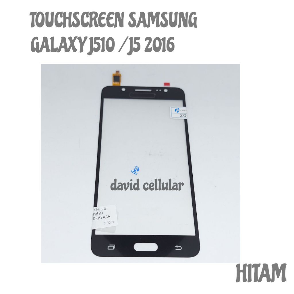 TOUCHSCREEN SAMSUNG GALAXY J510 / J5 2016 KACA LAYAR SENTUH