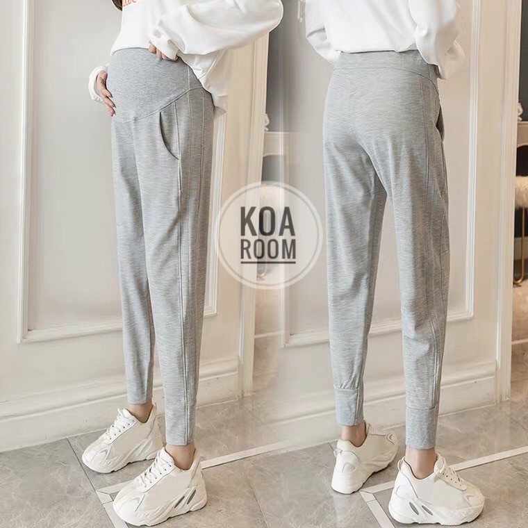 REKOMEN!!Maternity Jogger Pants (Celana Jogger Bumil )