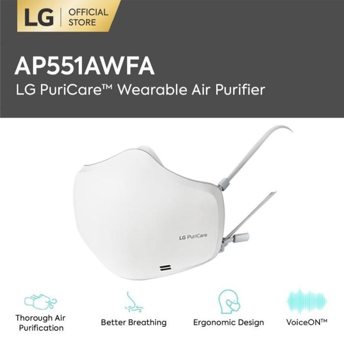 Fier | Lg Puricare Gen 2 Mask Wearable Air Purifier - Ap551Awfa Berkualitas