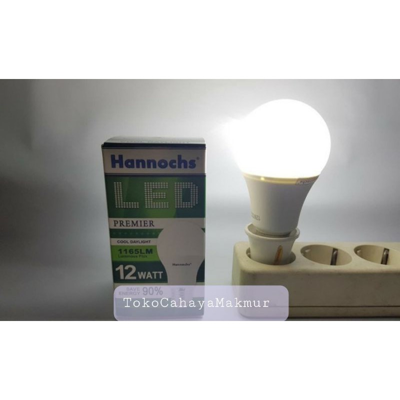 Lampu LED Premier 12w 12watt Hannochs Hemat Energy