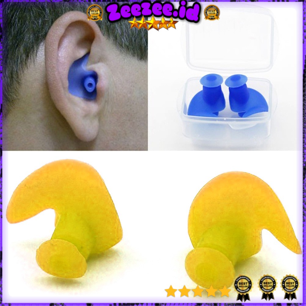 Penutup Telinga Ear Plug Renang Anti Air - 00NT