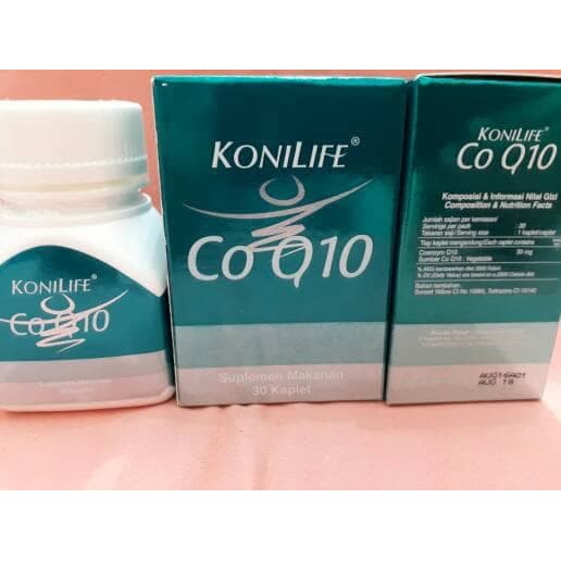 TERMURAH - konimex konilife coq10/coenzym co q 10/vitamin jantung