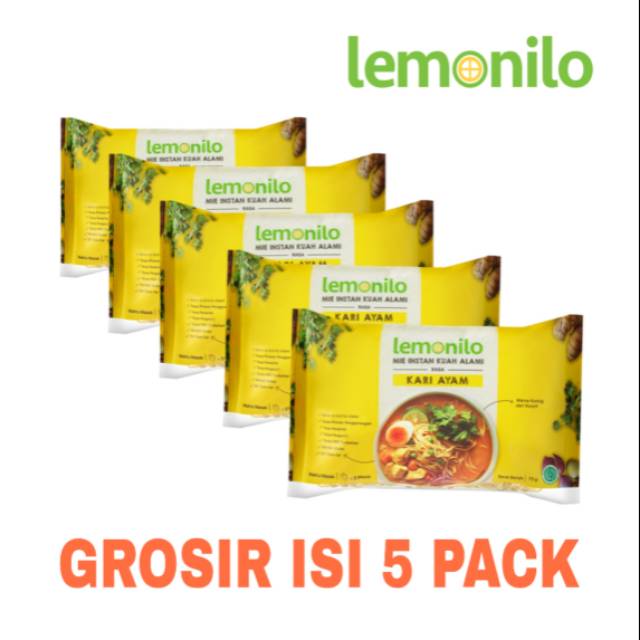 

Lemonilo Kari Ayam GROSIR ISI 5 PACK - gratis sumpit