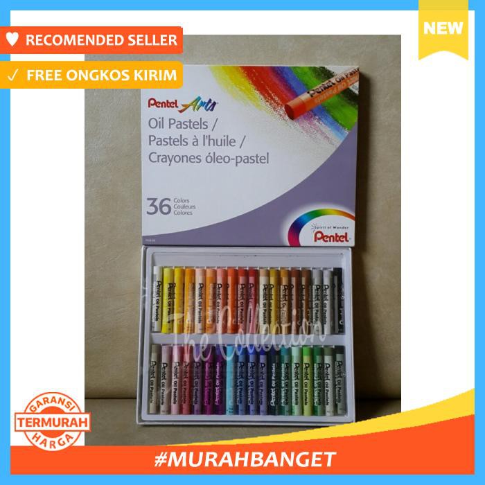 

Atk0318Pt 36 Warna Pentel Phn 36 Oil Pastel Arts Crayones Krayon Draw