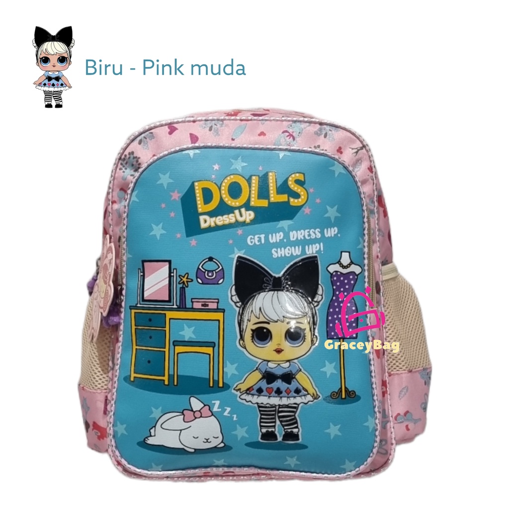 GB-41489L Tas Ransel Anak Perempuan PAUD LOL