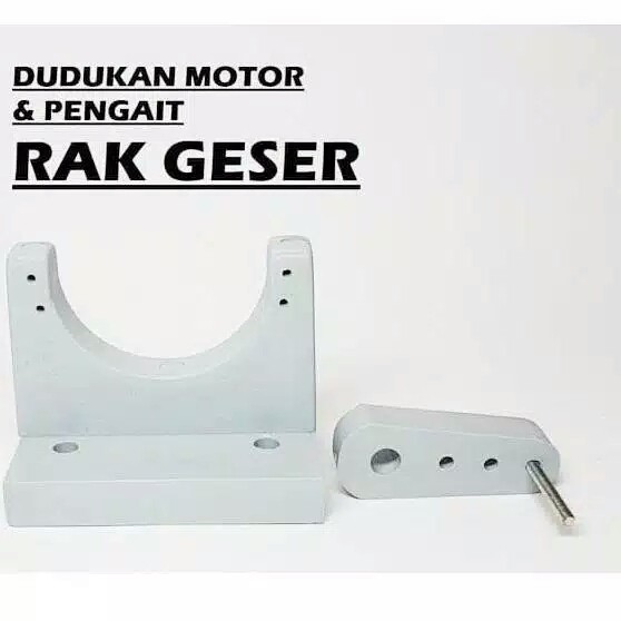 Dudukan dan Tuas Pengait Motor dinamo  Mesin Tetas Telur Sistem Rak Geser novitasri55