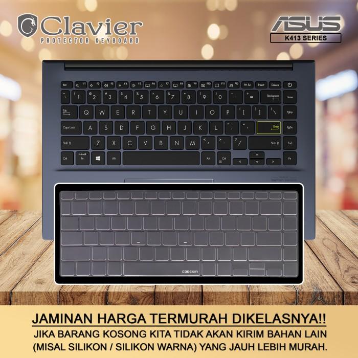 Keyboard Protector Cover Asus K413 K413E K413Ea K413Eq Silikon Cooskin