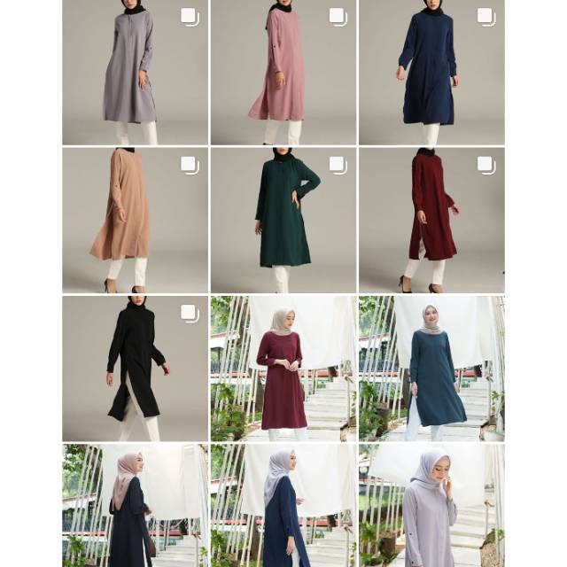 Plain tunik by Heaven Lights