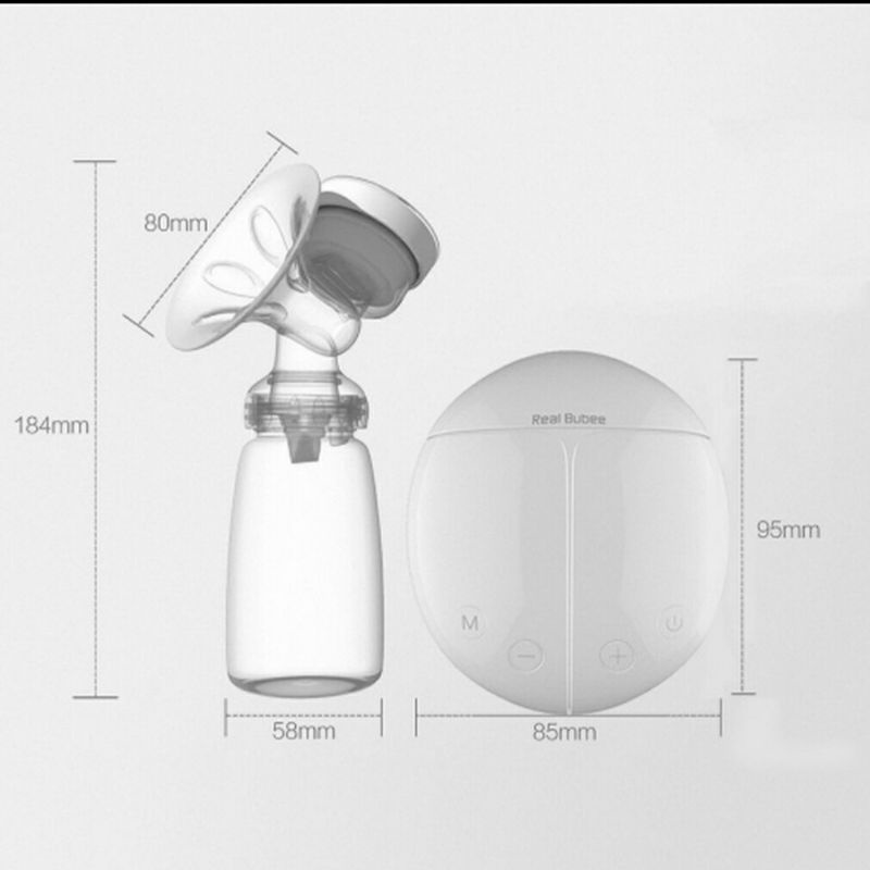 Pompa Asi Real Bubee elektrik, Real Bubee breast pump electric, pompa asi