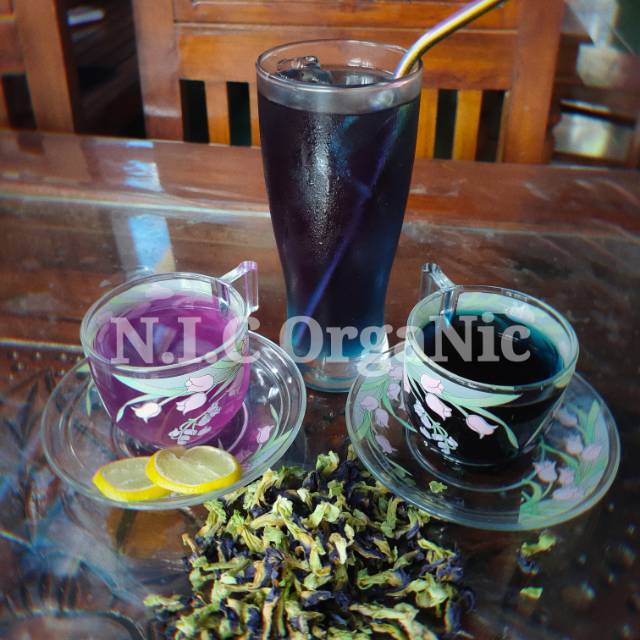 

Ready stock Blue Tea/Bunga Telang kering Organic 50g