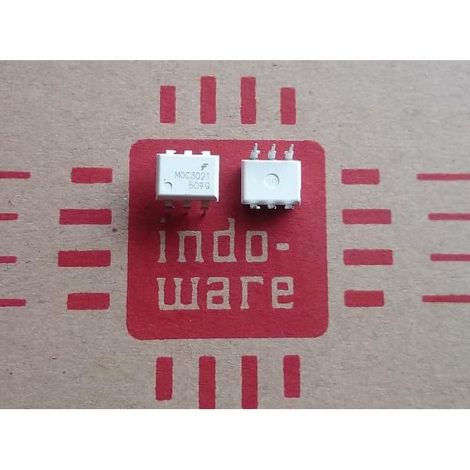 MOC3021 MOC 3021 moc3021 moc 3021 Optocoupler Opto-isolator Isolators invepow21 Diminati Banget