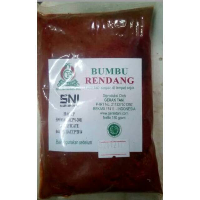 

Bumbu Rendang Di Produksi Oleh Gerak Tani