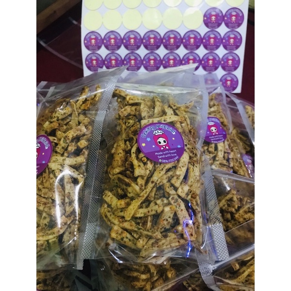

basreng pedas daun jeruk