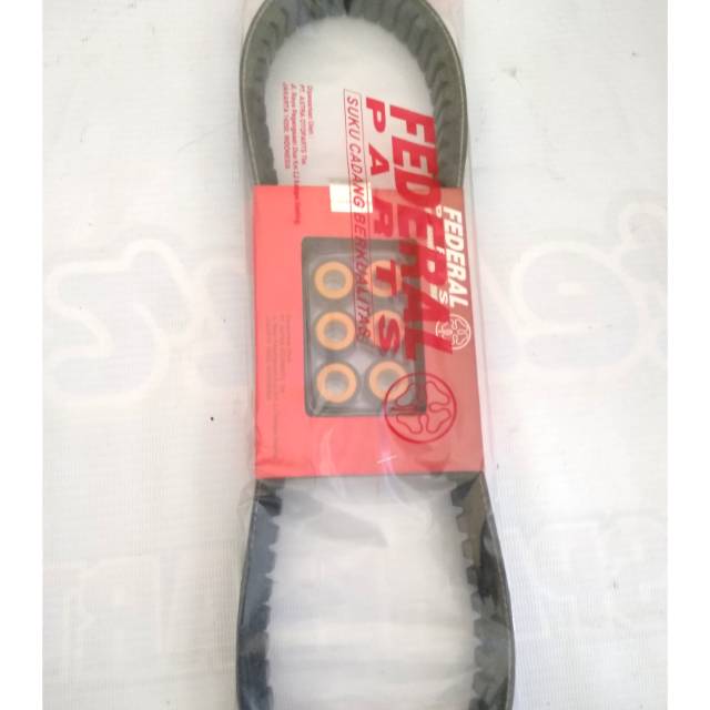 V belt + roler honda vario 125 merk federal by pt.astra otoparts