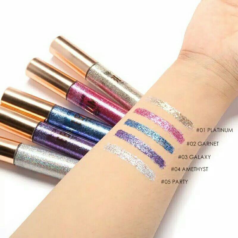 FOCALLURE Eyeliner Cair Glitter