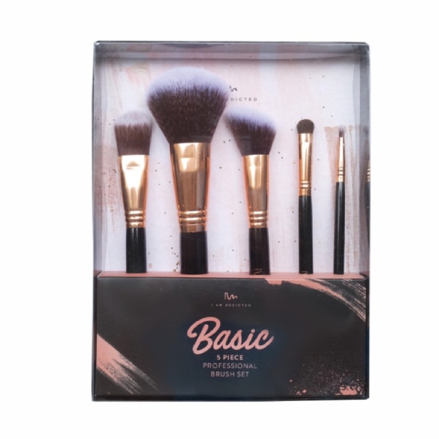 Jual Basic Brush Set - I Am Addicted | Shopee Indonesia