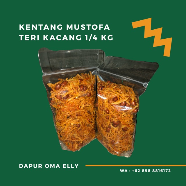 

KENTANG MUSTOFA TERI KACANG