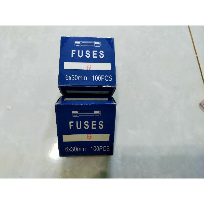 fuse glass besar 6a "6x30mm"(harga/10pcs)