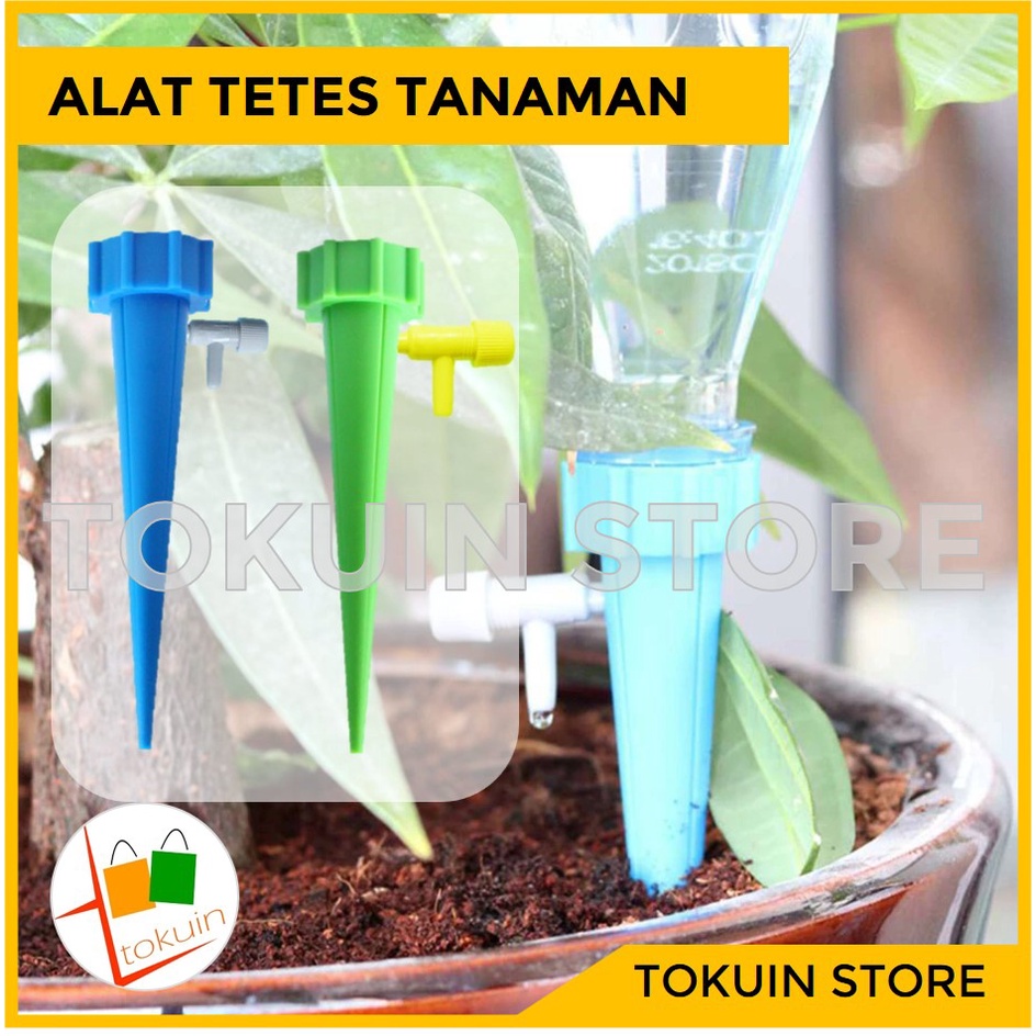 Alat Siram Tetes Tanaman Drip Irigasi Tetes Botol Kebun Pot Otomatis