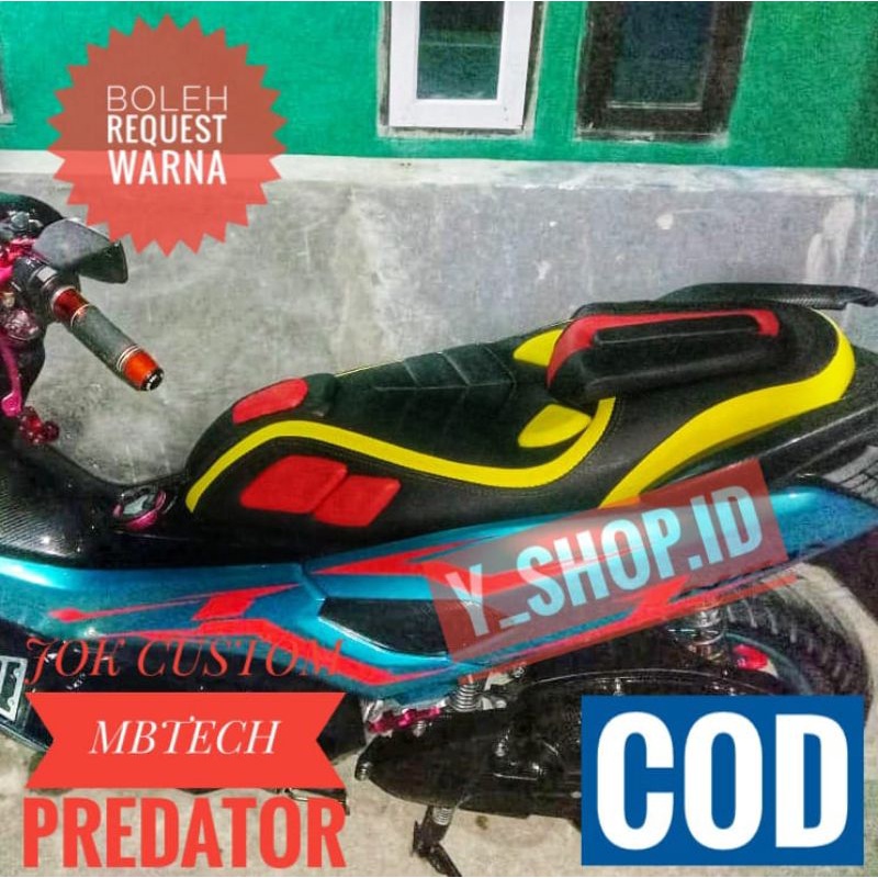 Sarung Cover Jok Nmax 155 MBtech Modifikasi Predator